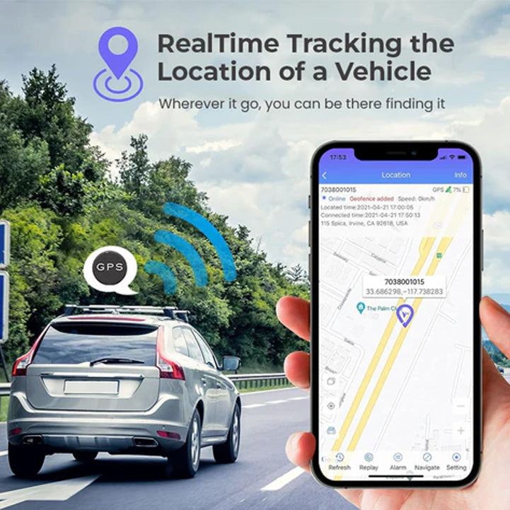 Nadgrajeno leta 2026✨ Mini magnetni GPS lokator Lyseemin™ EasyFind-SI