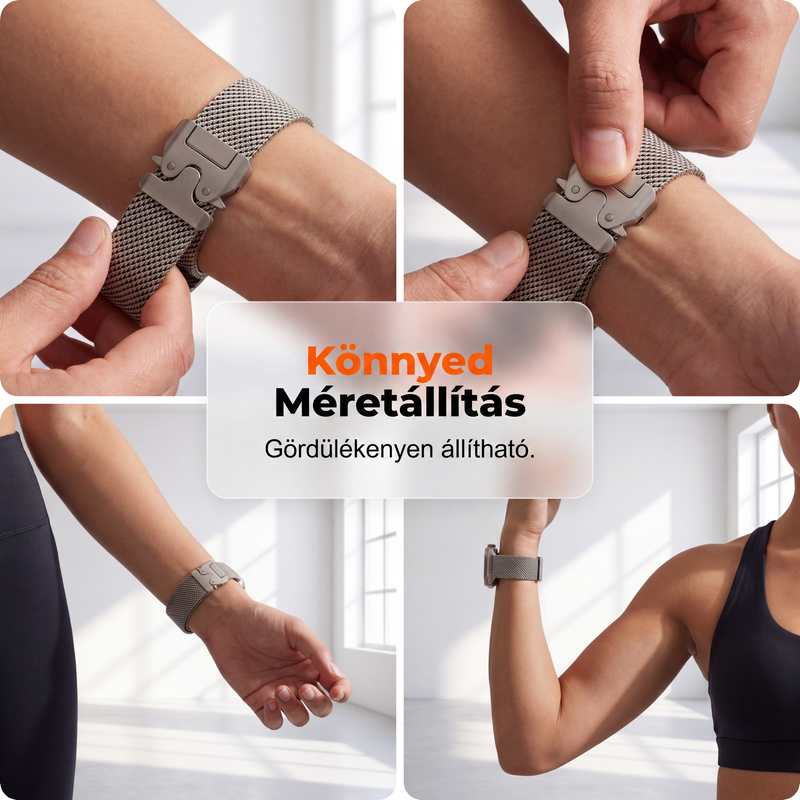 ⌚Nerūdijančio plieno tinklelio laikrodžio dirželis – skirtas „Apple Watch“-LT