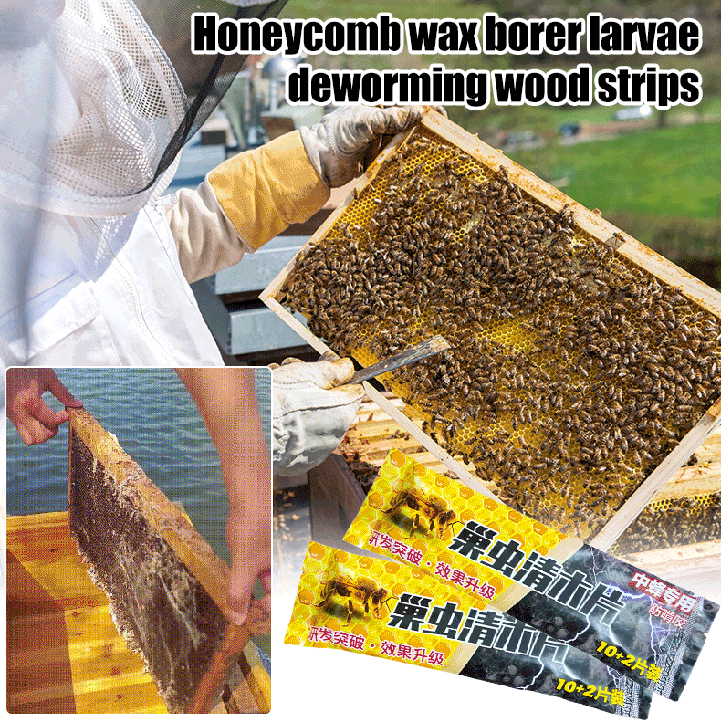 🐝Sprajkovi za čišćenje košnica | Posebno za medonosne pčele | Uklanja moljce, ličinke i parazite bez traga-HR