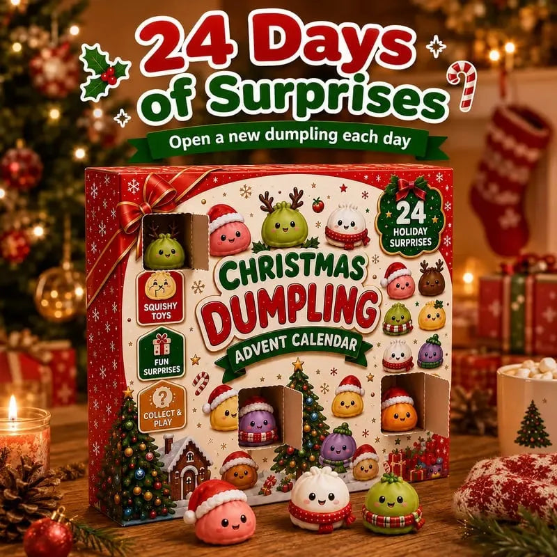 Cuenta regresiva de 24 días para Navidad: Panecillos «Press Buns» de una caja sorpresa (DIY)-ES