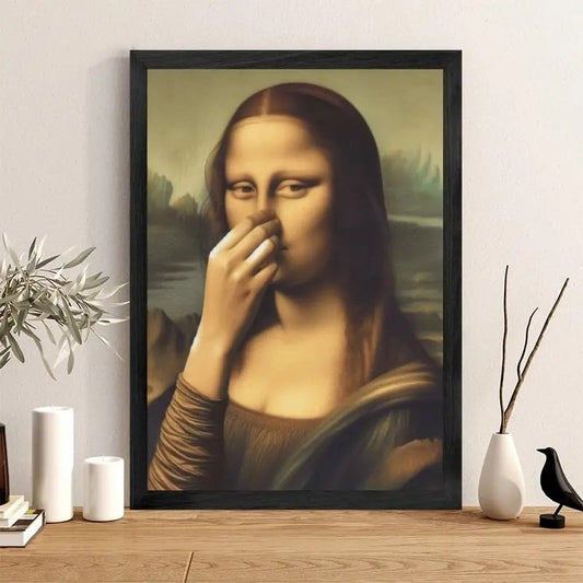 🔥Šiandien speciali kaina – 9,99 USD!!!🎁🎨🧻Juokingas berėmės vonios kambario meno kūrinys – pridėkite šiek tiek šventinio juoko! 😂-LT