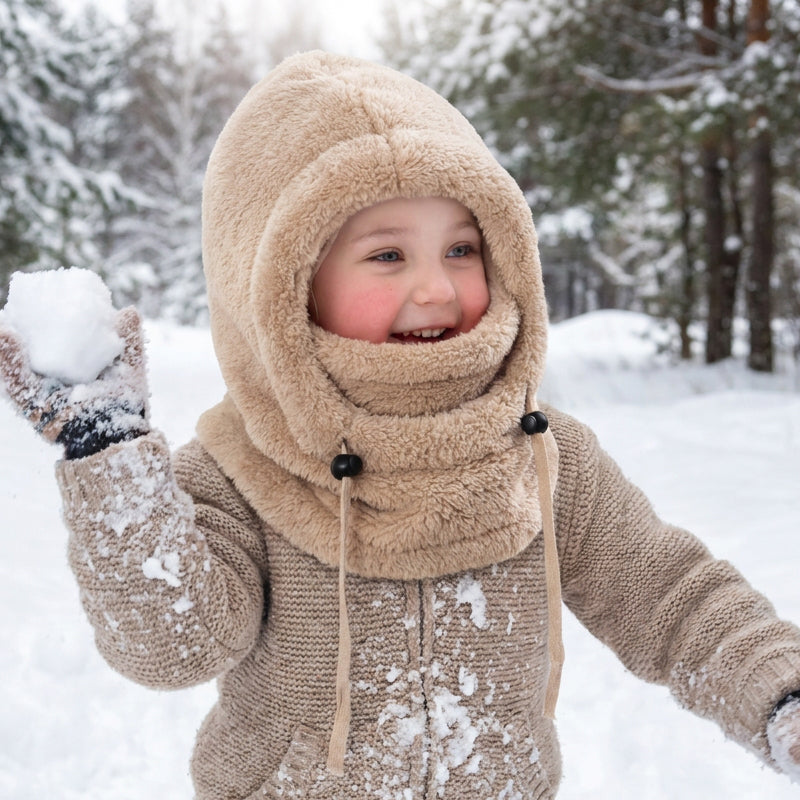 🔥 50% POPUSTA 🔥 Vjetrootporna i izolacijska biciklistička balaklava za djecu – topla, prozračna i udobna za zimu 🚴❄️-HR