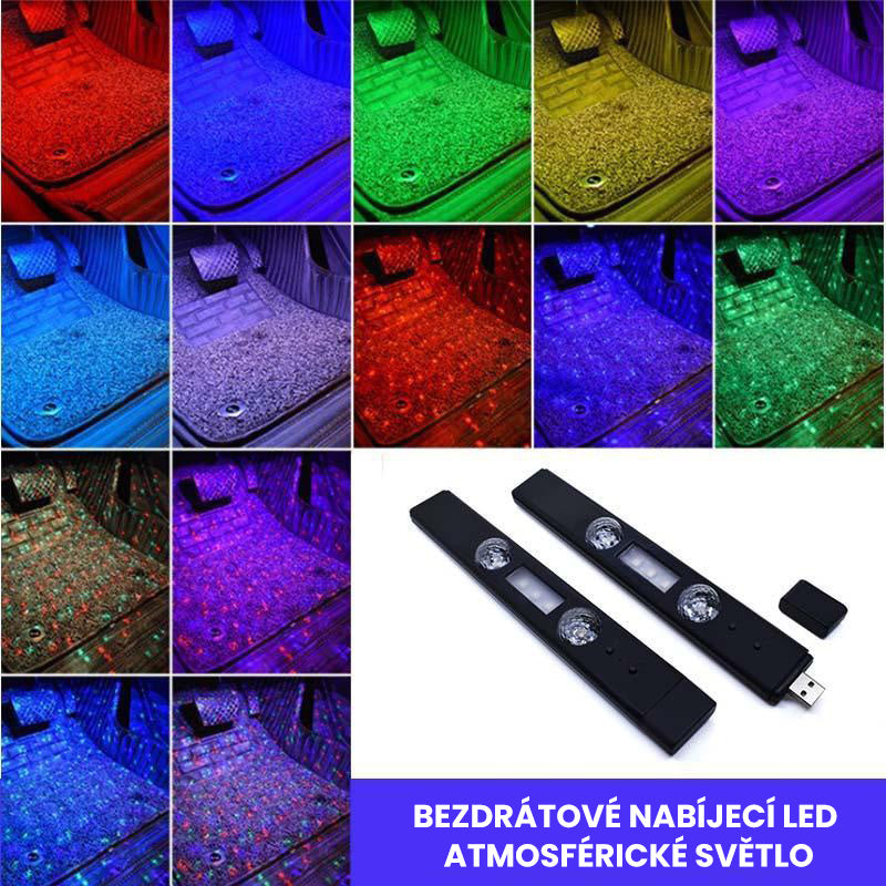 Luz ambiental LED de carga inalámbrica-ES