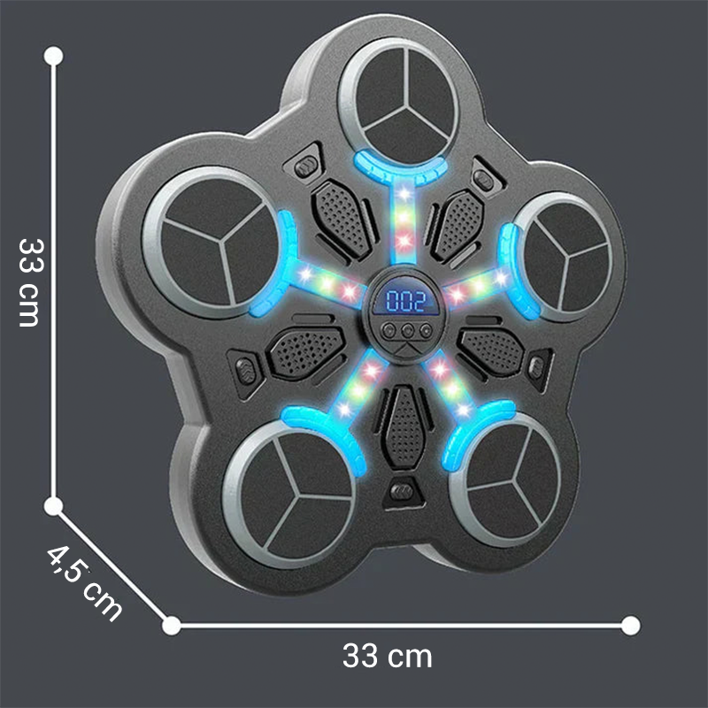 Glasbena igra s križcem na steni-SI
