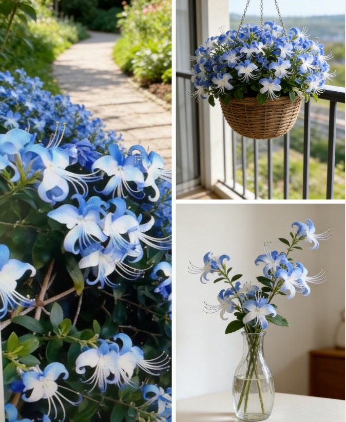 🌌 Lleva el cielo a tu jardín: semillas de flores de mariposa azul-ES