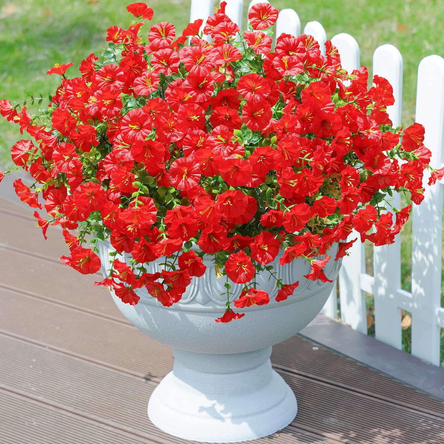 🔥 Zadnji dan –🔥 Umetni cvetovi petunije, odporni na UV-sevanje-SI