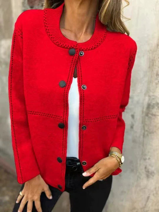 🌸Ofertas especiales de primavera💐 Suéter con cremallera para mujer-ES