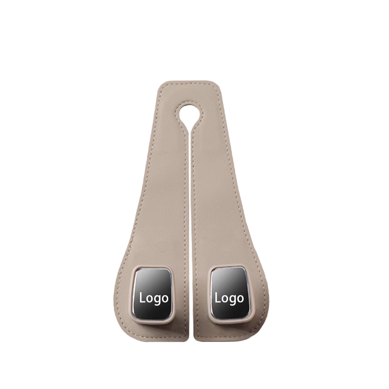 Gancho para asiento de coche LUXHOOK Premium: personalización de logotipo y ahorro de espacio-ES