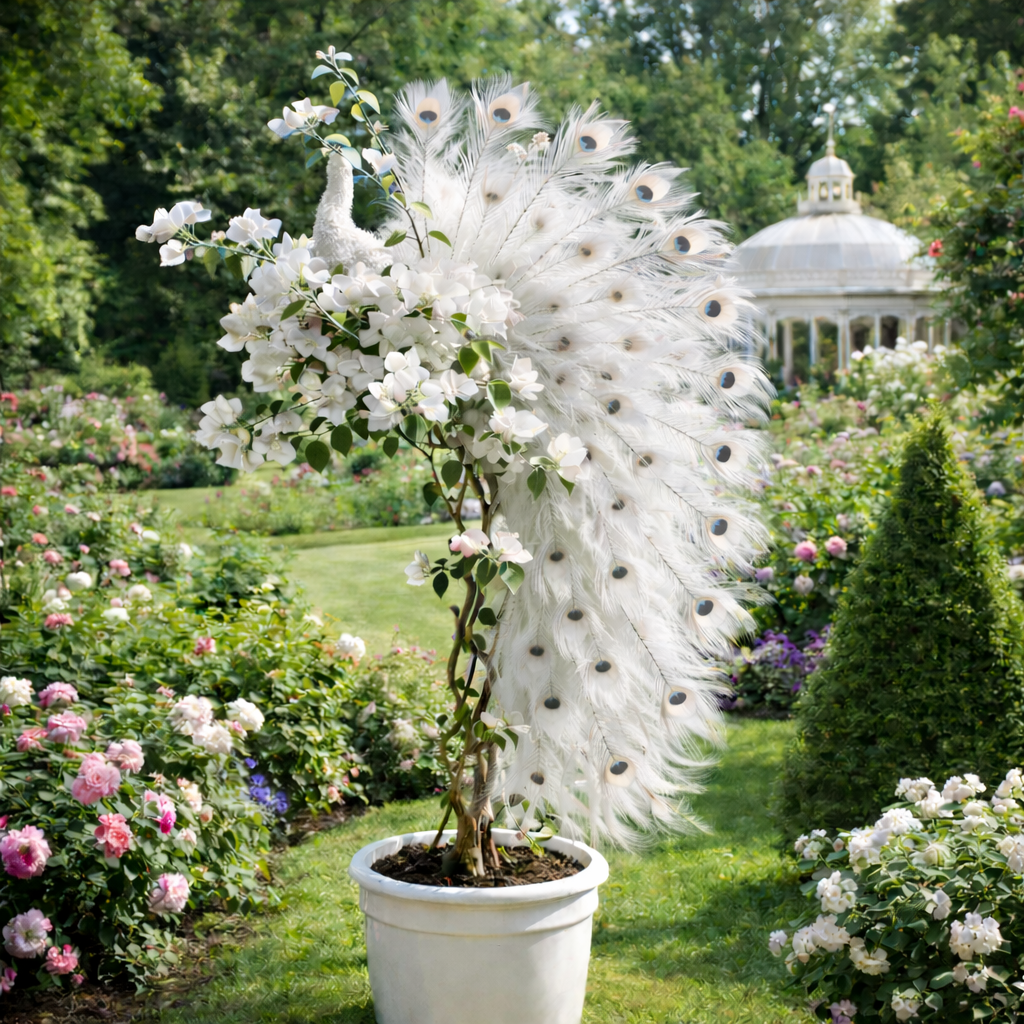 🦚Peacock Bougainvillea sėklos – Papuoškite savo sodą elegantiškais povo žiedais-LT