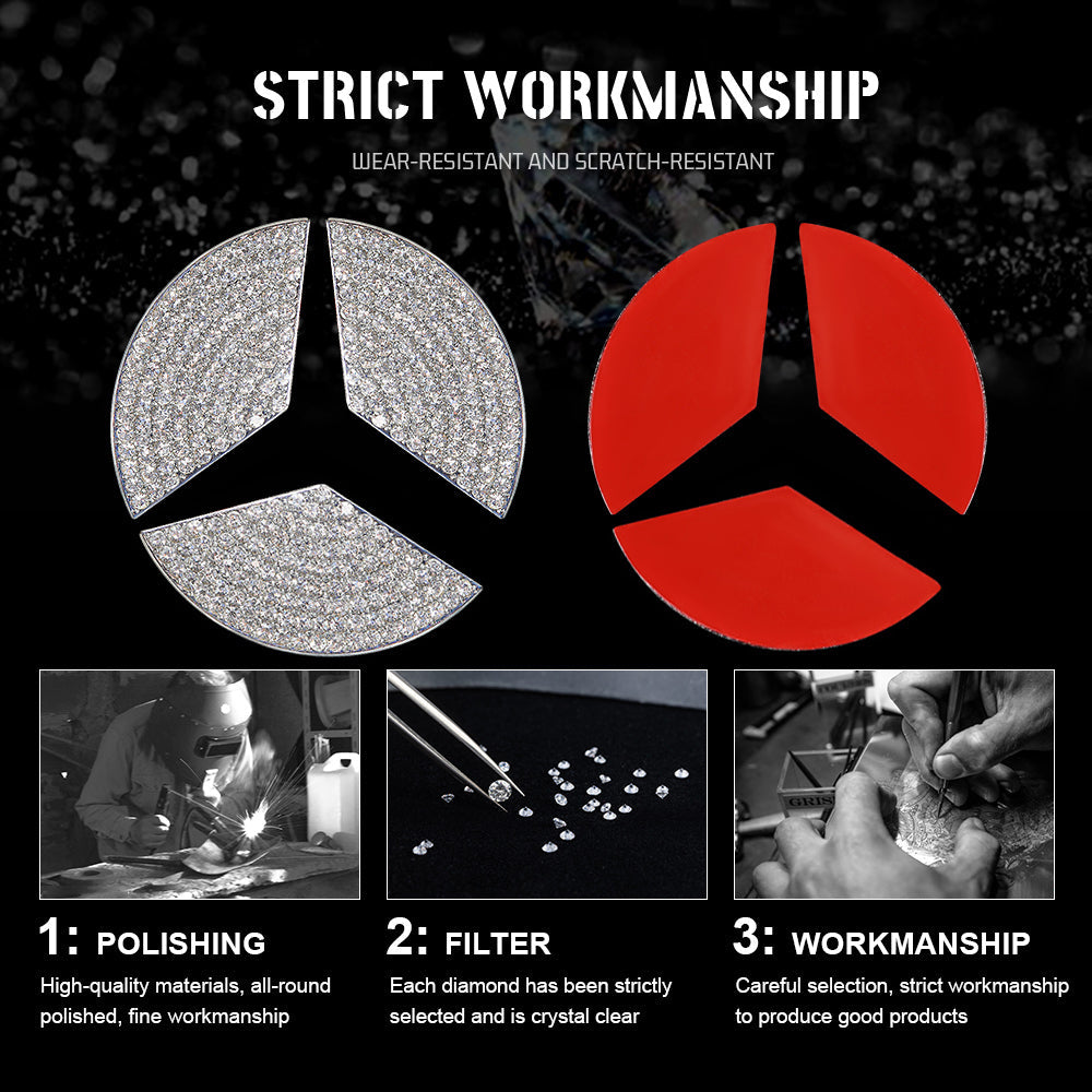 Adhesivo de cristal para volante-ES