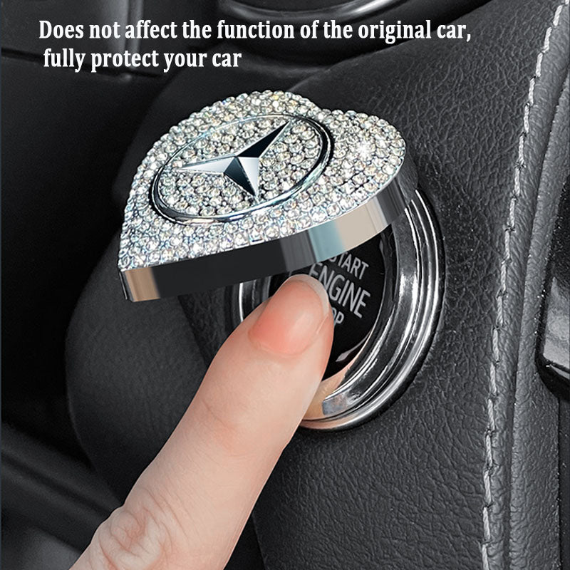 Vroča razprodaja 2025🔥Zaščitni etui za zagon z enim gumbom, okrašen z diamanti-SI