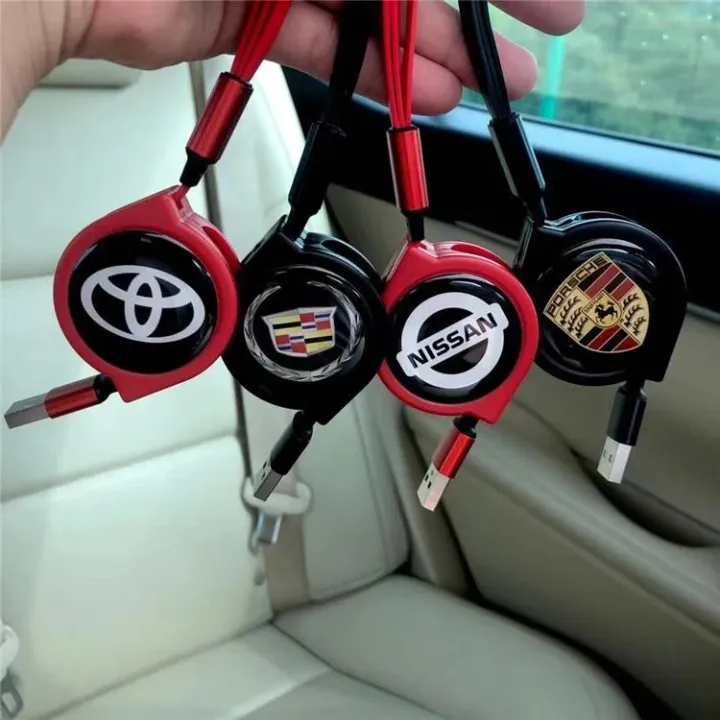 3 σε 1 ανασυρόμενο καλώδιο δεδομένων αυτοκινήτου + δωρεάν φορτιστής αυτοκινήτου-GR