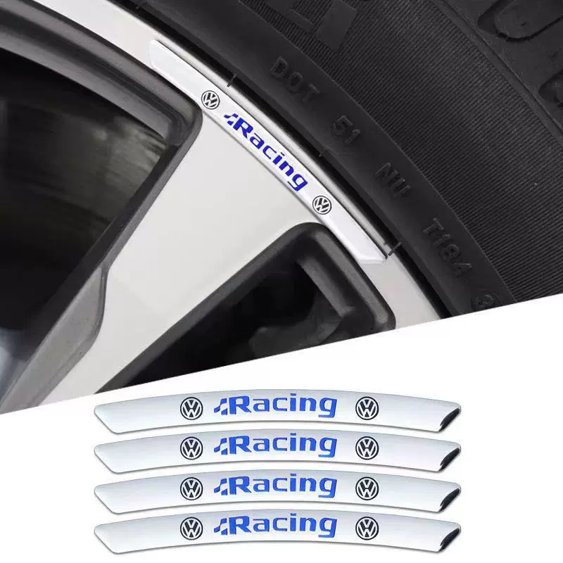 Vroča razprodaja ✨50 % popusta ✨3D nalepka za platišče z osebnostjo (4 kosi)-SI