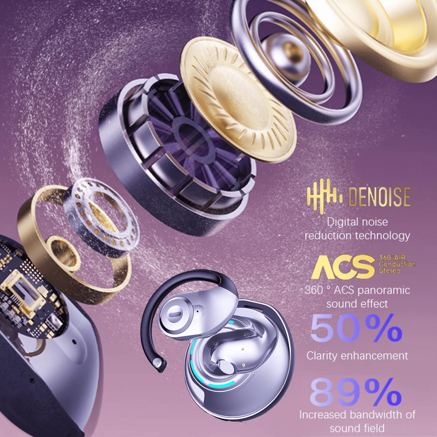 🎧Uusaasta soodusmüük – 66% allahindlus 🔥HY-T26 Professionaalne juhtmeta Bluetooth-tõlkepeakomplekt-EE