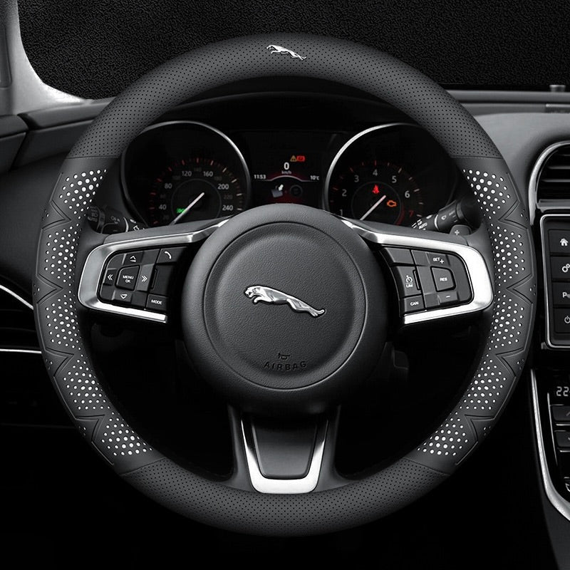 Ultra tanka, zračna prevleka za volan iz pravega usnja z nedrsečim oprijemom-SI