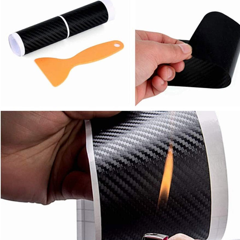 🚗Nálepky na prah dverí z uhlíkových vlákien-SK