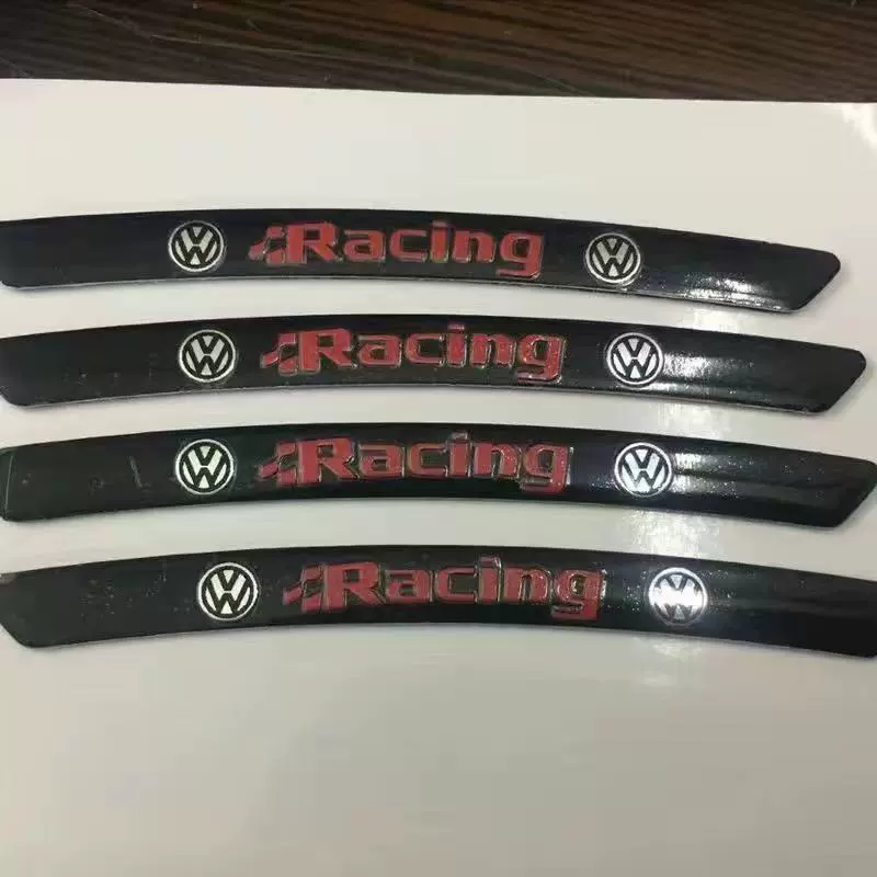 Vroča razprodaja ✨50 % popusta ✨3D nalepka za platišče z osebnostjo (4 kosi)-SI