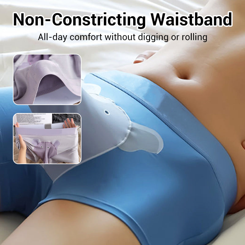 🐘Vyriškos kvėpuojančios bokserinės kelnaitės su 3D kišene🩲-LT