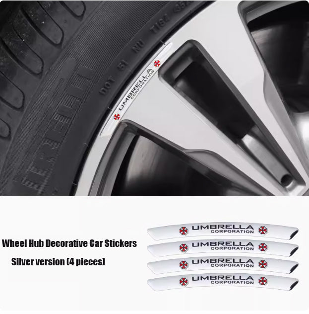 Vroča razprodaja ✨50 % popusta ✨3D nalepka za platišče z osebnostjo (4 kosi)-SI