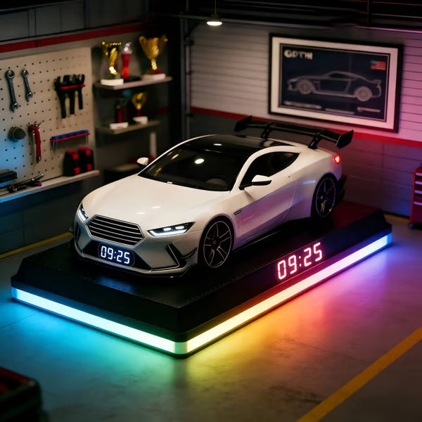 🎁 Budilka hiperavtomobila🏎️ Realističen motor in svetlobni učinki-SI