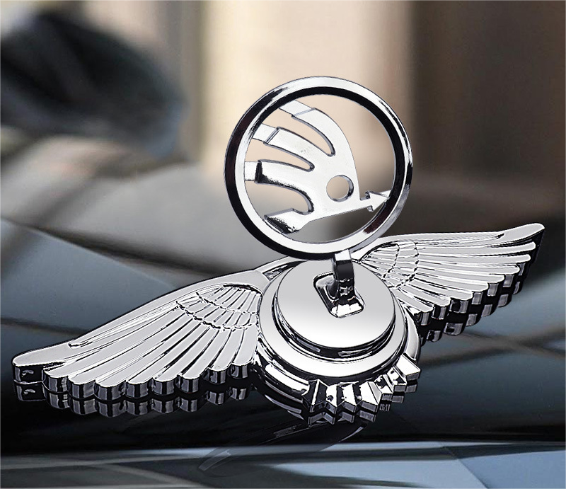 Logotip pokrova motorja za dekoracijo avtomobila-SI