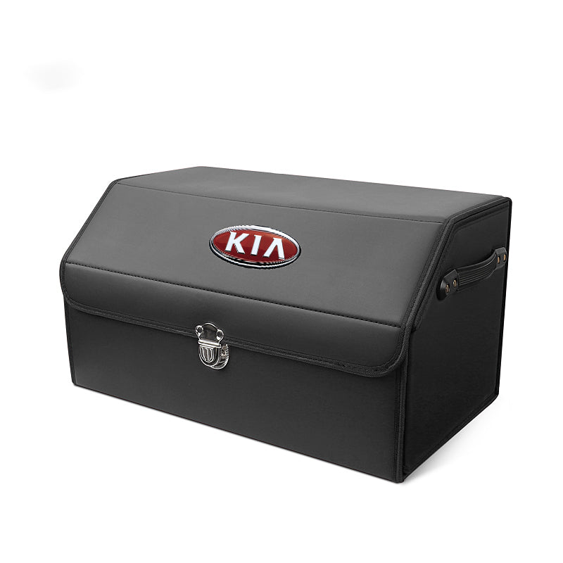 Δερμάτινη θήκη αποθήκευσης για το πορτμπαγκάζ του αυτοκινήτου-GR