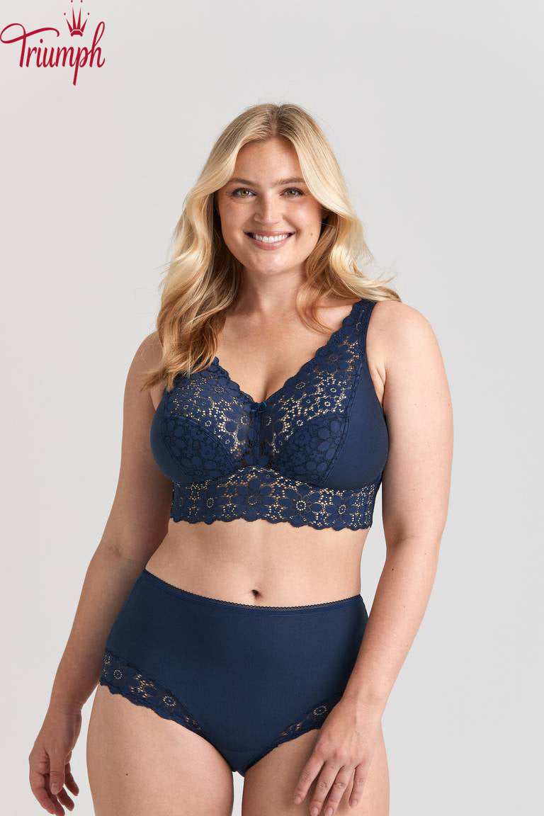 Triumph - Sujetador de encaje sin aros (paquete de 3)-ES