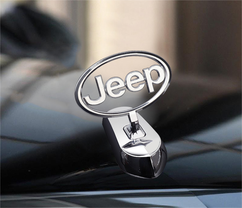 Logotip pokrova motorja za dekoracijo avtomobila-SI