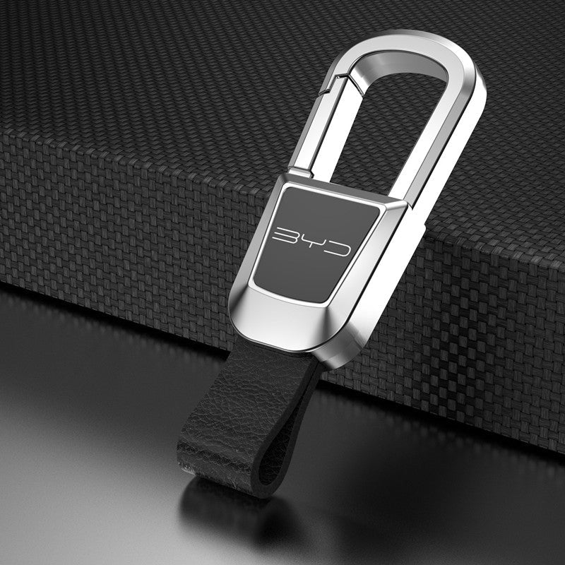 🎉Llavero de coche de cuero genuino de alta gama-ES