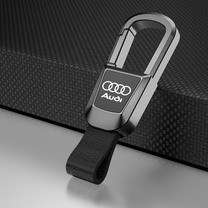 🎉Llavero de coche de cuero genuino de alta gama-ES
