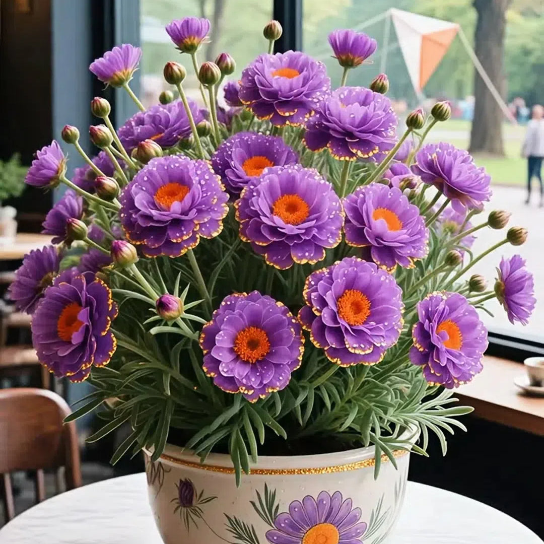Portulaca de encaje dorado🌸✨ Hermosas flores dobles para un color de verano sin esfuerzo-ES