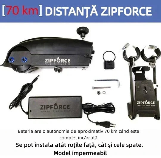 Zipforce motor za pomoč pri kolesarstvu - Uporablja se lahko tako na sprednjih kot na zadnjih kolesih-SI