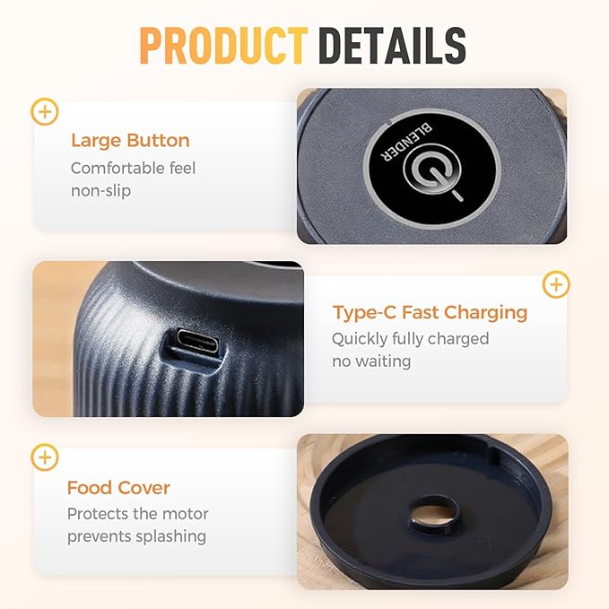 Picadora y molinillo de ajo eléctrico inalámbrico-ES