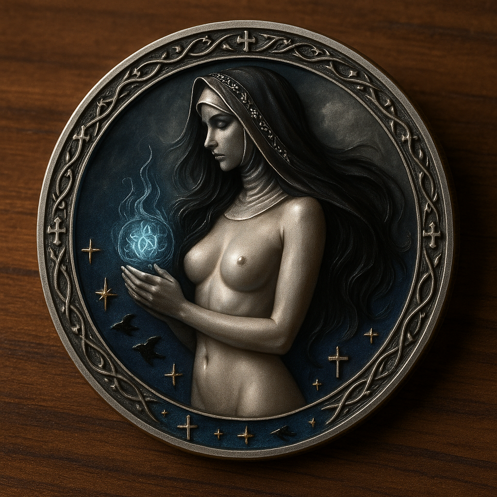 Adventni koledar Goddess Coin 2025 – navdihnjen z omejeno izdajo zbirateljskih kovancev-SI