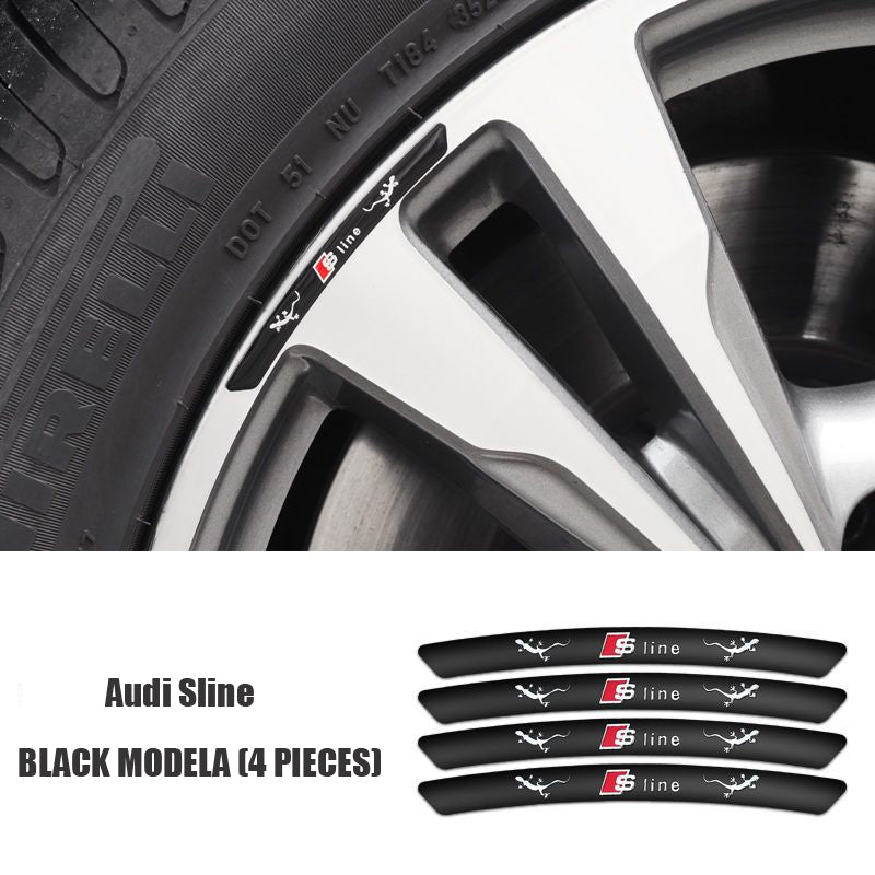 Vroča razprodaja ✨50 % popusta ✨3D nalepka za platišče z osebnostjo (4 kosi)-SI