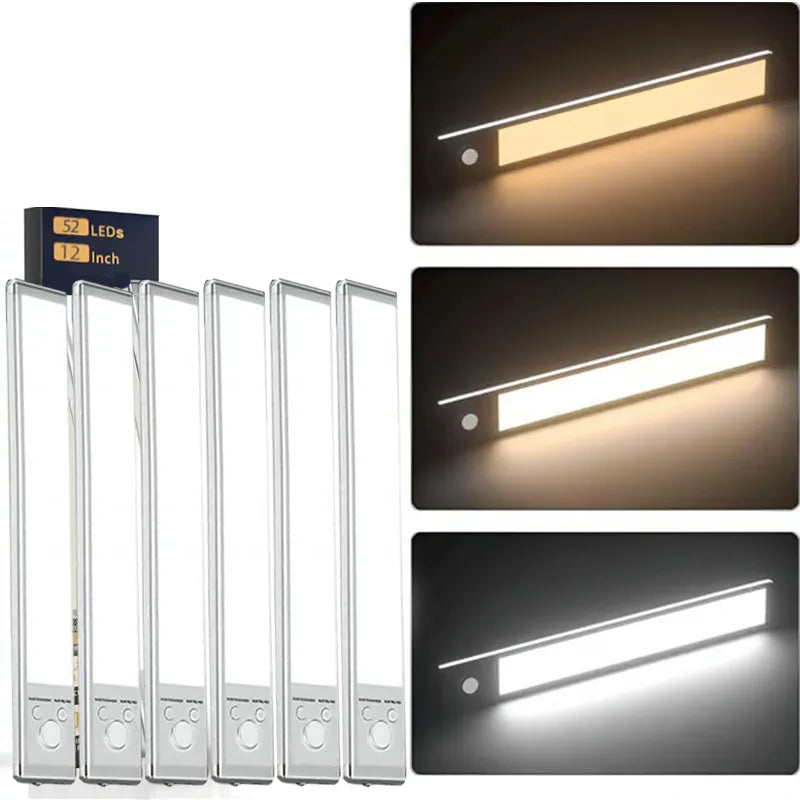 Bekontakčiai, išmanūs, magnetiniai, įkraunami LED žibintai-LT