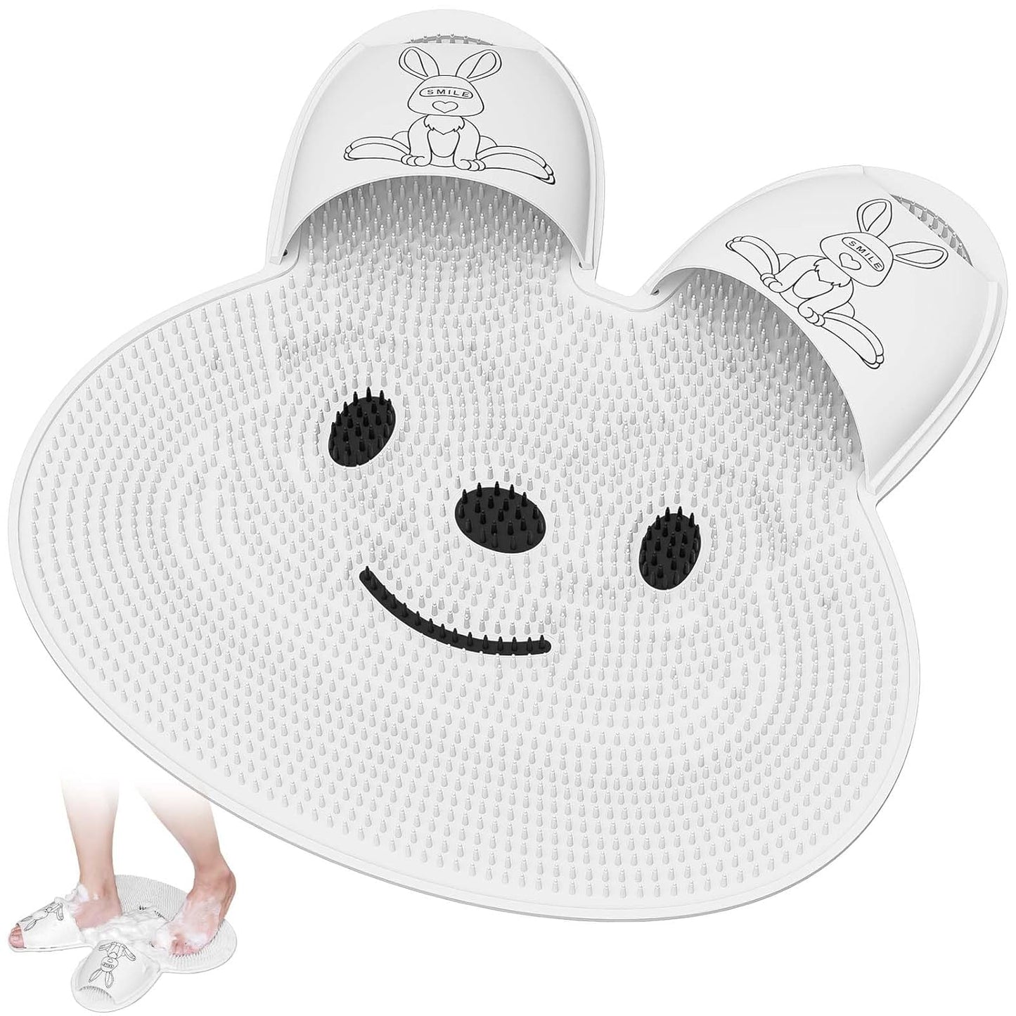 Alfombrilla de ducha extragrande para fregar los pies-ES