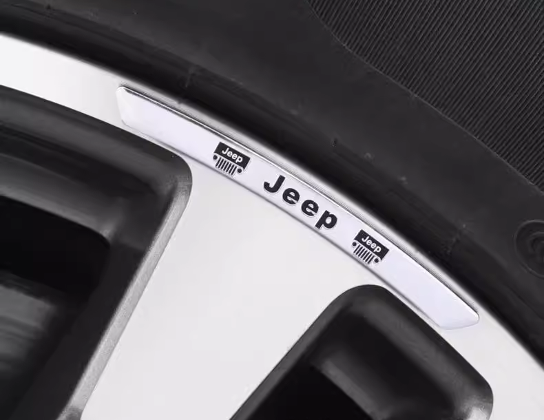 Vroča razprodaja ✨50 % popusta ✨3D nalepka za platišče z osebnostjo (4 kosi)-SI