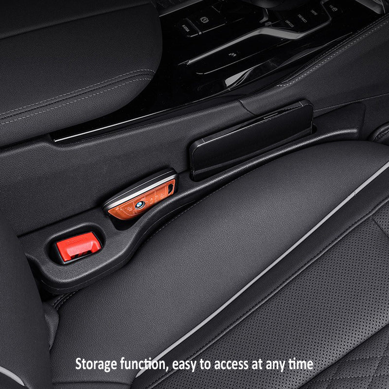 Ένα βύσμα που σφραγίζει το κενό μεταξύ των καθισμάτων αυτοκινήτου-GR