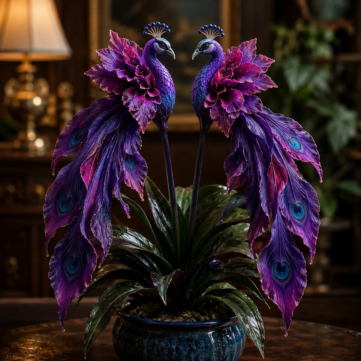 🦚 Cibuľky orchideí Peacock – živý klenot ✨-SK