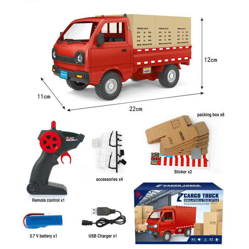 🔥🎁 Igrača za prevoz kontejnerjev na daljinsko upravljanje, polnilnica 🎮🚚-SI