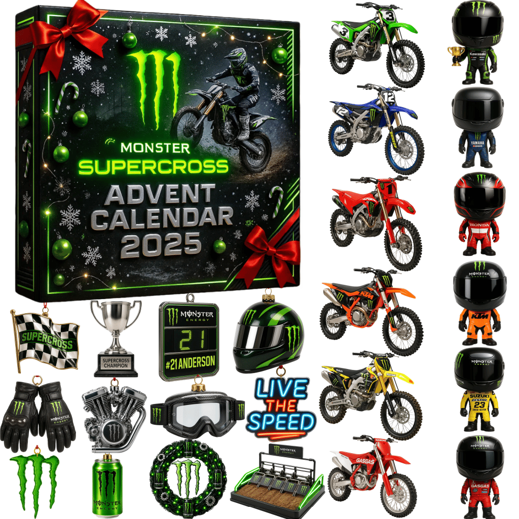 🔥¡Edición limitada! ¡Solo quedan 100 unidades! - 🏍️Calendario de Adviento Monster Energy Supercross 2025-ES