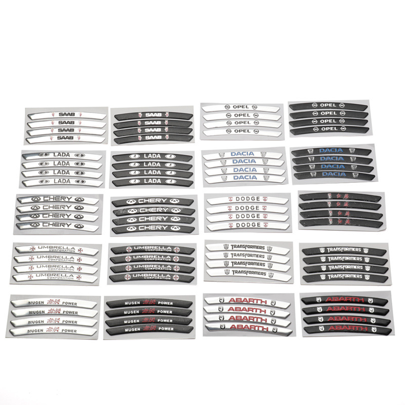 Vroča razprodaja ✨50 % popusta ✨3D nalepka za platišče z osebnostjo (4 kosi)-SI