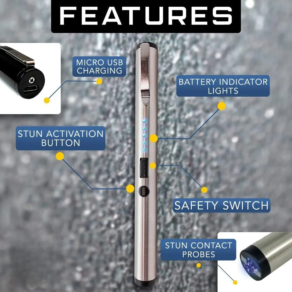 🔥 Στυλό SUPTRUCK™ DefensePro 32.000.000 Stun-GR