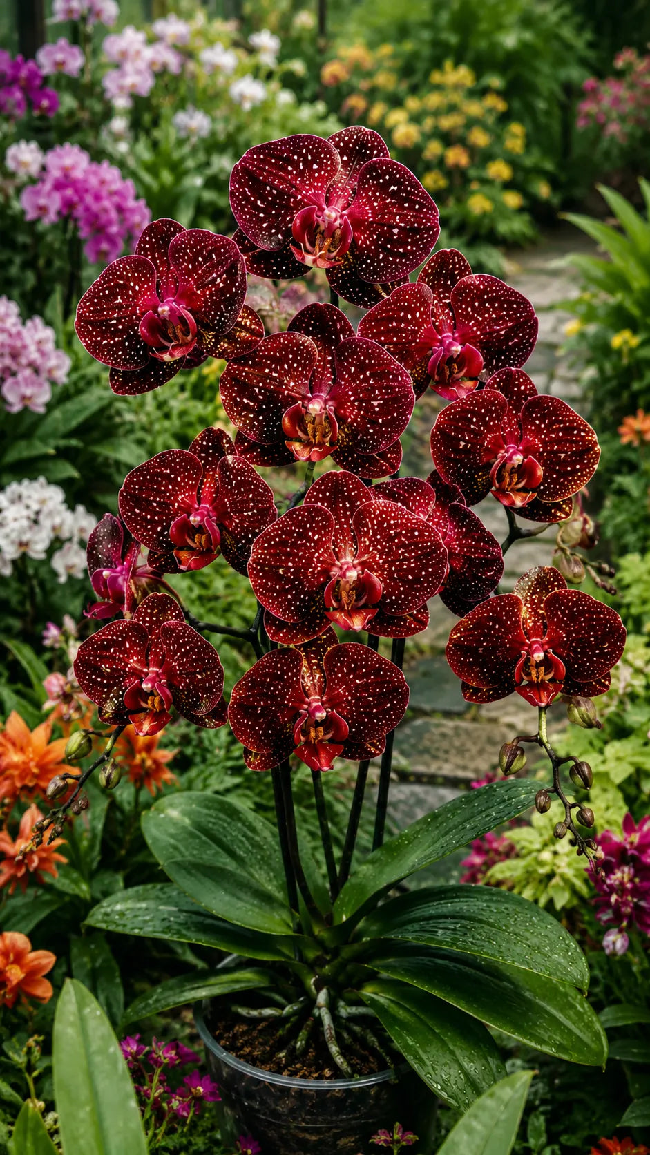 🌌 Rare Galaxy Orchid Bulbs – Stunning Starry Blooms for Your Garden