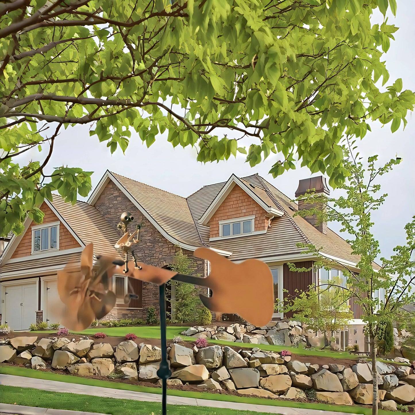 🔥Τελευταία μέρα έκπτωσης 49%🥁Περιορισμένη ποσότητα χειροποίητων ανεμόμυλων με κοντάρι🎸-GR