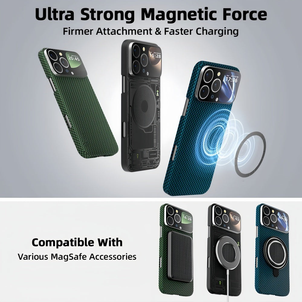 Funda protectora inteligente con tecnología Future Magnetic de edición limitada global (compatible con iPhone 17-12)-ES