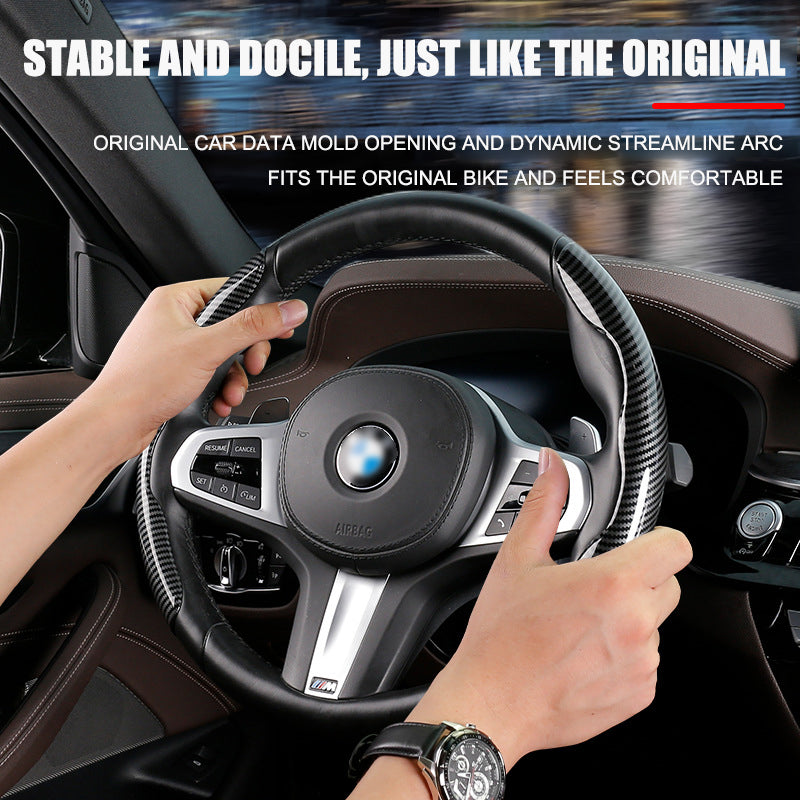 🔥Nova univerzalna prevleka za volan iz karbonskih vlaken (2 kosa)❗Ustreza vsem modelom-SI