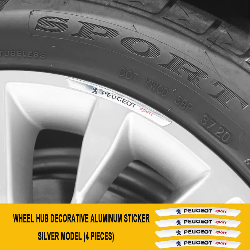 Vroča razprodaja ✨50 % popusta ✨3D nalepka za platišče z osebnostjo (4 kosi)-SI