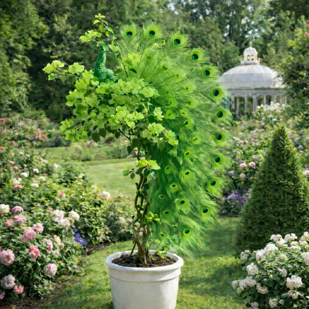 🦚Peacock Bougainvillea sėklos – Papuoškite savo sodą elegantiškais povo žiedais-LT
